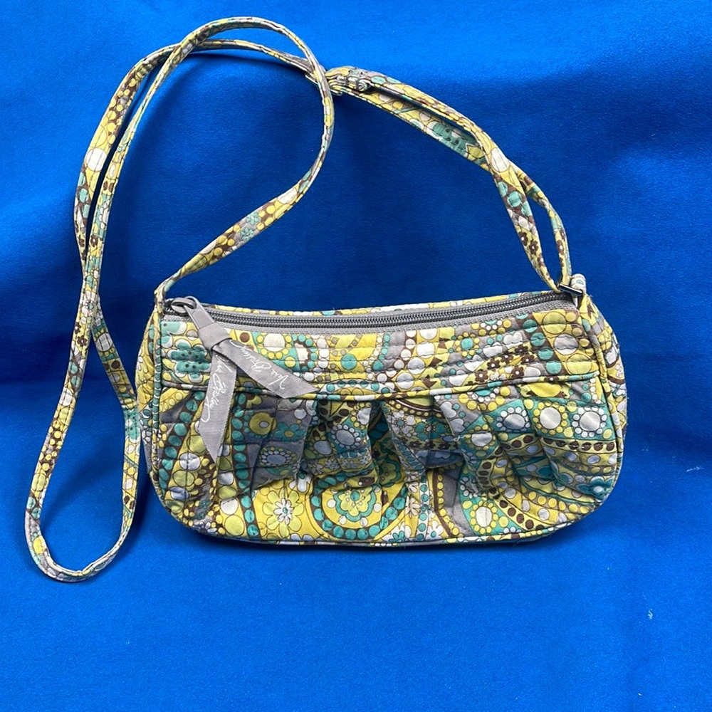 Vera Bradley lemon parfait Crossbody bag